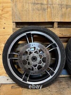 Take-off Harley Davidson Enforcer Wheels, Rotors &Tires Baggers ENF-2241-19-16-2