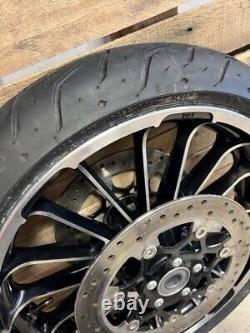 Take-off Harley Davidson Road glide Wheel, Rotors, &Tire Baggers HD-7120-19-1