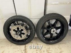 Take-off Harley Davidson Slicer 2 Wheels, Tires & Rotors Baggers IMP2-7-18-182