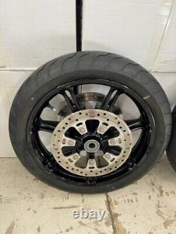 Take-off Harley Davidson Slicer 2 Wheels, Tires & Rotors Baggers IMP2-7-18-182