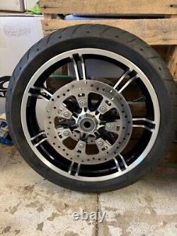 Take-off Harley Davidson Slicer II Wheels, Rotors &Tires Bagger IMP-BC-3-18-18-2