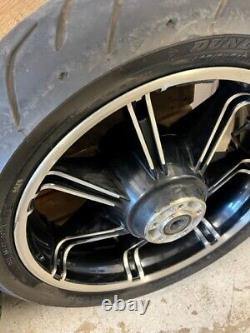 Take-off Harley Davidson Slicer II Wheels, Rotors &Tires Bagger IMP-BC-3-18-18-2