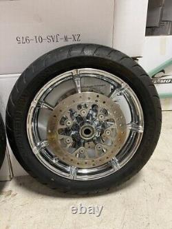 Take-off Harley Davidson Slicer Wheels, Tires & Rotors Baggers SL-5065-17-16-2