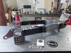 Tinworksinc 02-07 Harley Davidson Bagger Lay Frame Swingarm/Air Tank Suspension