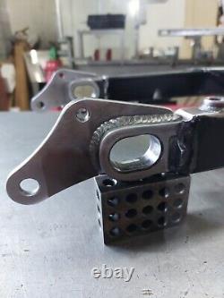 Tinworksinc 02-07 Harley Davidson Bagger Lay Frame Swingarm/Air Tank Suspension