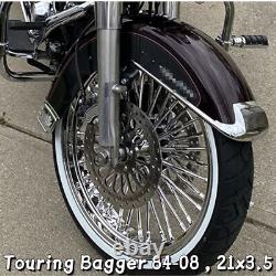 Touring Bagger 21 21x3.5 Fat Spoke Front Wheel Rim for Harley Road Glide FLHTC