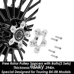 Touring Bagger 21 21x3.5 Fat Spoke Front Wheel Rim for Harley Road Glide FLHTC