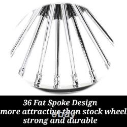 Touring Bagger 21 21x3.5 Fat Spoke Front Wheel Rim for Harley Road Glide FLHTC