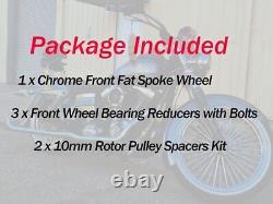 Touring Bagger 21 21x3.5 Fat Spoke Front Wheel Rim for Harley Road Glide FLHTC