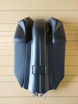 Touring Harley Davidson Stretched Saddleags, Fender and Lids Bagger 2009-13