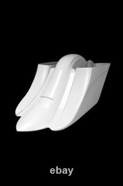 Touring Harley Davidson Stretched Saddlebags and Rear Fender Bags Bagger 2009-13