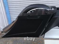 Touring Harley Davidson Stretched Saddlebags and Rear Fender Bags Bagger 2009-19