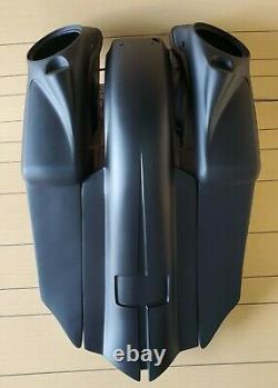 Tweeter 8 Lids, 7harley Davidson Touring Saddlebags And Rear Fender Bagger Kit