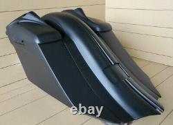 Tweeter 8 Lids, 7harley Davidson Touring Saddlebags And Rear Fender Bagger Kit