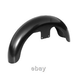 Unpainted 21 Wrap Front Fender For Harley Road King Street Electra Glide Bagger