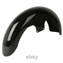 Unpainted/Painted 21/23''/26''/30'' Wheel Front Fender For Harley Touring Bagger