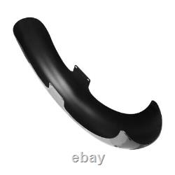 Vivid Black 23 Wrap Front Fender For Harley Touring Models Custom Baggers